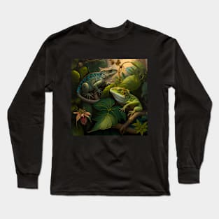 Lizard Garden Long Sleeve T-Shirt